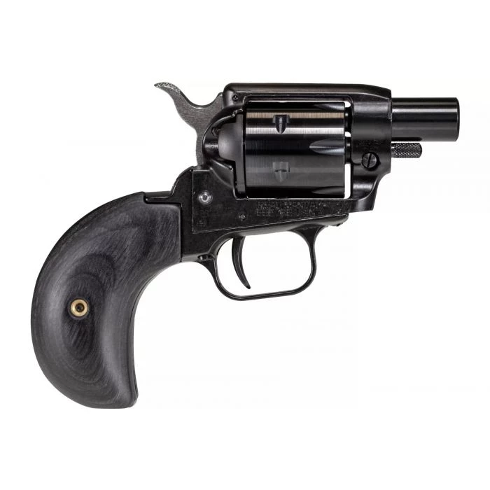 Heritage Barkeep Boot Revolver - Black | .22 LR | 1.68" Barrel | 6rd | Black Wood Grips