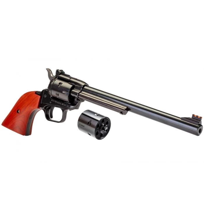 Heritage Rough Rider Revolver - Black | .22 LR / .22 WMR | 9" Barrel | 6rd | Cocobolo Wood Grips | Adj. Sights